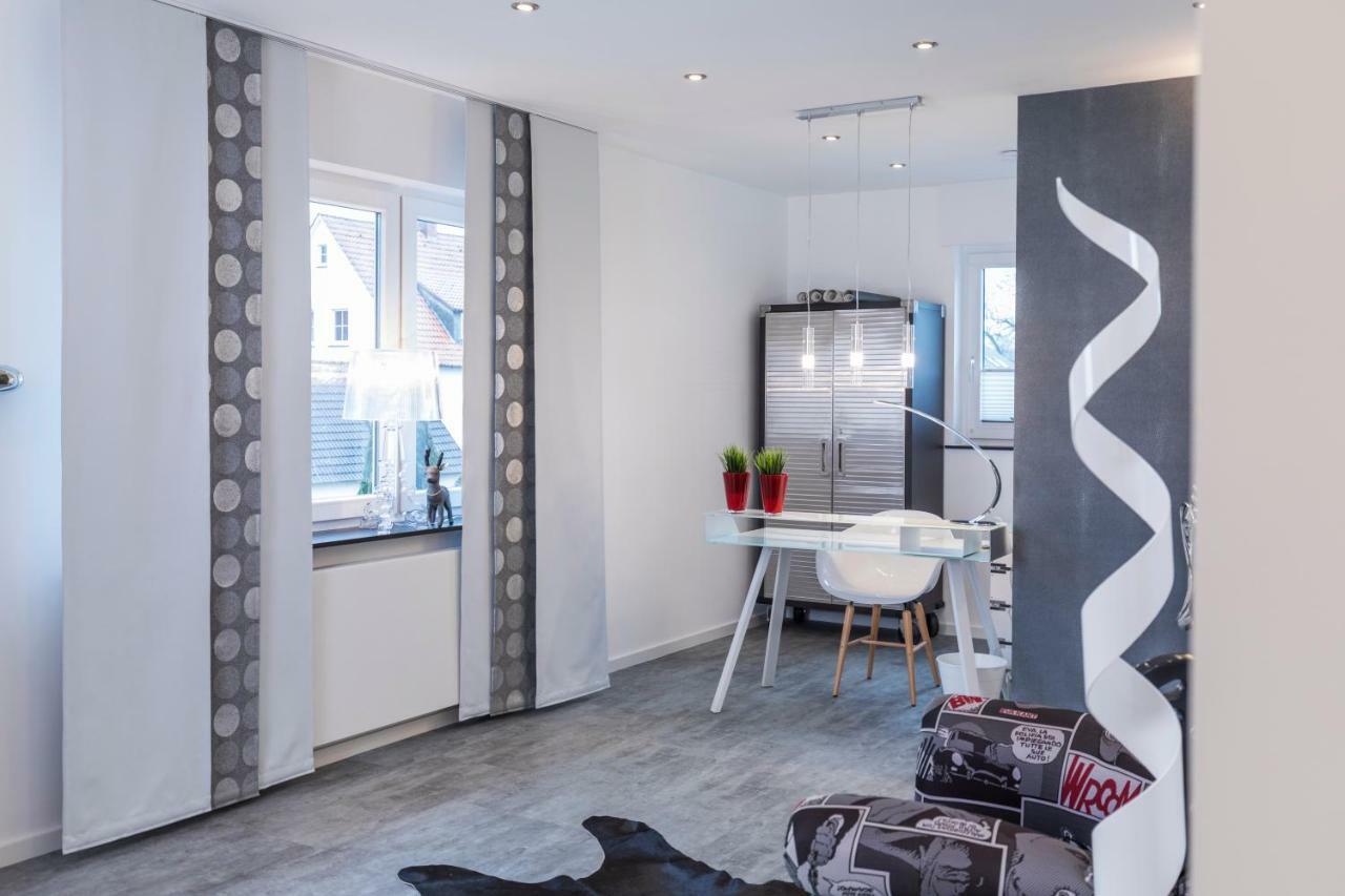 Design-Studiowohnung Haegestrasse Gutersloh Bagian luar foto