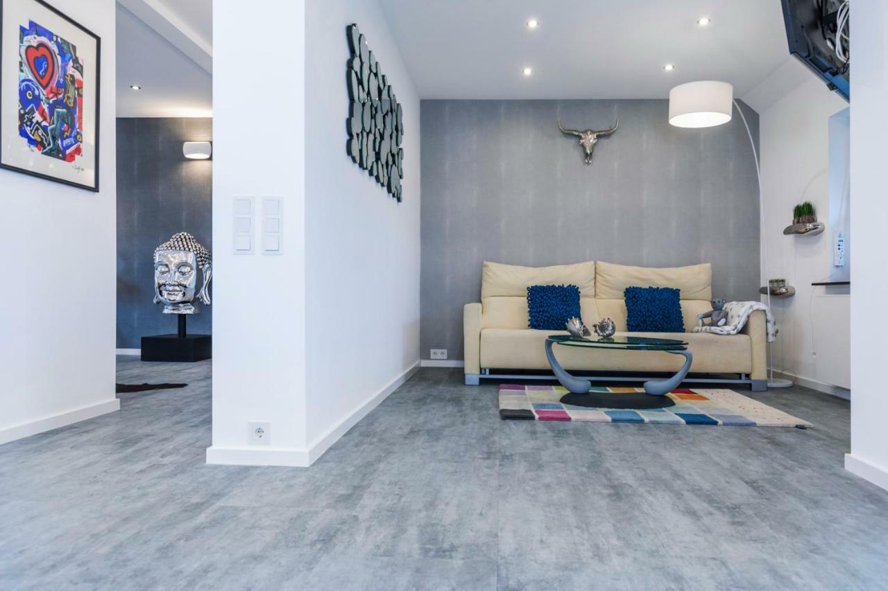 Design-Studiowohnung Haegestrasse Gutersloh Bagian luar foto