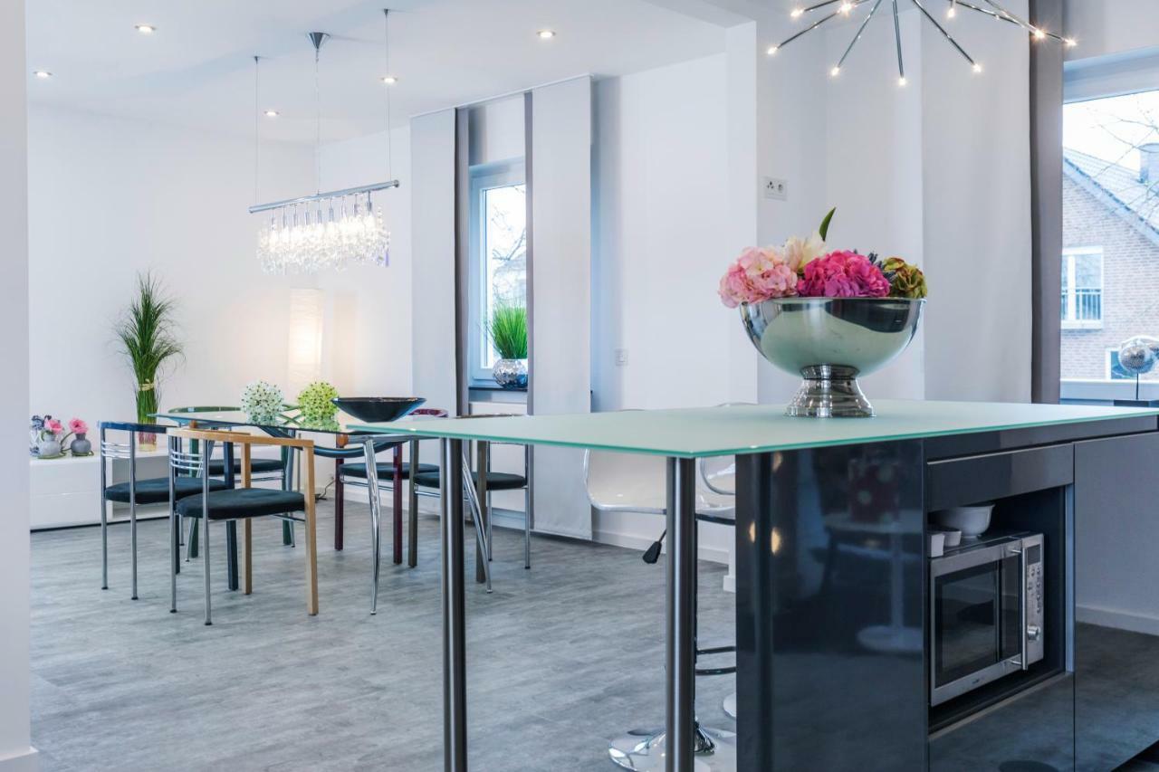 Design-Studiowohnung Haegestrasse Gutersloh Bagian luar foto