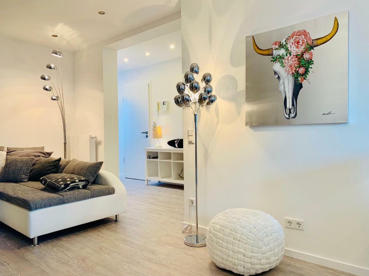 Design-Studiowohnung Haegestrasse Gutersloh Bagian luar foto